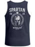 Herren Tank-Top Backprint Helm-Print Spartan Sportshirt mit Rückenprint Muskelshirt Sommer Fashion Männer Neverless®preview