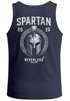 Herren Tank-Top Backprint Helm-Print Spartan Sportshirt mit Rückenprint Muskelshirt Sommer Fashion Männer Neverless®preview