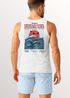Herren Tank-Top Backprint Japan Asien Fernost Design Printshirt Fashion Streetstyle Muskelshirt Männer Neverless®preview