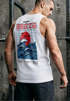 Herren Tank-Top Backprint Japan Asien Fernost Design Printshirt Fashion Streetstyle Muskelshirt Männer Neverless®preview