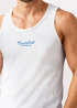 Herren Tank-Top Backprint La Dolce Vita Club – Sommer Grafikshirt mit Hummer Zitrone Wein Printshirt – Italien Lifestyle Muskelshirt Neverless®preview