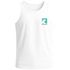 Herren Tank-Top Backprint mit Sommer Symbol Print - Ärmelloses Shirt mit Wellen-, Sonnen- und Blumen-Grafik – Streetwear Muskelshirt Neverless®preview
