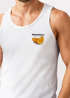 Herren Tank-Top Backprint Orange Spritz Club Sommer Fashion Printshirt Grafikshirt Muskelshirt Neverless®preview