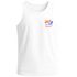 Herren Tank-Top Backprint Out of Office Grafikshirt Sommer Sonne Strand Design Illustration Muskelshirt Neverless®preview