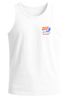 Herren Tank-Top Backprint Out of Office Grafikshirt Sommer Sonne Strand Design Illustration Muskelshirt Neverless®preview
