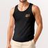 Herren Tank-Top Backprint Out of Office Statement Print Grafikshirt Sommer Fashion Muskelshirt Neverless®preview