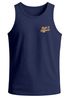 Herren Tank-Top Backprint Out of Office Statement Print Grafikshirt Sommer Fashion Muskelshirt Neverless®preview