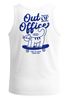 Herren Tank-Top Backprint Out of Office Statement Print Grafikshirt Sommer Fashion Muskelshirt Neverless®preview