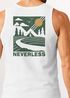Herren Tank-Top Backprint Outdoor Design Naturmotiv Grafikshirt Printshirt Muskelshirt Neverless®preview