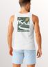 Herren Tank-Top Backprint Outdoor Design Naturmotiv Grafikshirt Printshirt Muskelshirt Neverless®preview