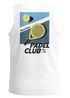 Herren Tank-Top Backprint Padel Club Tennis Retro Vintage Fashion Trend Sport Grafikshirt Muskelshirt Neverless®preview