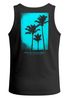 Herren Tank-Top Backprint Palmen Fotoprint Vintage Retro Style Sommer Fashion Männer Muskelshirt Neverless®preview
