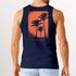 Herren Tank-Top Backprint Palmen Fotoprint Vintage Retro Style Sommer Fashion Männer Muskelshirt Neverless®preview