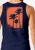 Herren Tank-Top Backprint Palmen Fotoprint Vintage Retro Style Sommer Fashion Männer Muskelshirt Neverless®preview