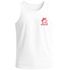 Herren Tank-Top Backprint Pizza Katze Spruch– Rückendruck im Comic-Stil – Printshirt Baumwolle Fashion Streetstyle Muskelshirt Neverless®preview