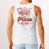 Herren Tank-Top Backprint Pizza Printshirt Spruch Aufdruck Italien Muskelshirt Sommer Fashion Neverless®preview