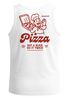 Herren Tank-Top Backprint Pizza Printshirt Spruch Aufdruck Italien Muskelshirt Sommer Fashion Neverless®preview