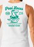 Herren Tank-Top Backprint Pool Locos Social Club – Sommer Funshirt mit Alligator Pool Grafik – Retro-Design Muskelshirt Neverless®preview