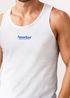 Herren Tank-Top Backprint Power Nutrition | Lustiges Fitnessshirt mit Bananen Grafik im Retro Style | Sport Fun Design Muskelshirt Neverless®preview
