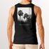 Herren Tank-Top Backprint Sommer-Shirt mit Palmen Rückendruck Vintage Grafik  Muskelshirt Sommer Streetstyle Neverless®preview