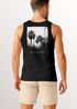 Herren Tank-Top Backprint Sommer-Shirt mit Palmen Rückendruck Vintage Grafik  Muskelshirt Sommer Streetstyle Neverless®preview
