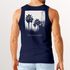 Herren Tank-Top Backprint Sommer-Shirt mit Palmen Rückendruck Vintage Grafik  Muskelshirt Sommer Streetstyle Neverless®preview
