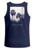 Herren Tank-Top Backprint Sommer-Shirt mit Palmen Rückendruck Vintage Grafik  Muskelshirt Sommer Streetstyle Neverless®preview