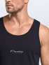 Herren Tank-Top Backprint Sommer-Shirt mit Palmen Rückendruck Vintage Grafik Muskelshirt Sommer Streetstyle Neverless®preview