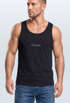 Herren Tank-Top Backprint Sommer-Shirt mit Palmen Rückendruck Vintage Grafik Muskelshirt Sommer Streetstyle Neverless®preview
