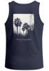 Herren Tank-Top Backprint Sommer-Shirt mit Palmen Rückendruck Vintage Grafik Muskelshirt Sommer Streetstyle Neverless®preview