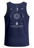 Herren Tank-Top Backprint Sonne Mond | Spirituelles Grafikshirt | Printshirt Astrologie Design | Muskelshirt Baumwolle Neverless®preview