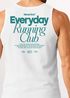 Herren Tank-Top Backprint Spruch Everyday Running Club Printshirt Jogging Laufen Muskelshirt Neverless®preview