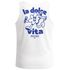 Herren Tank-Top Backprint Statement La Dolce Vita Comicstyle Printshirt Fashion Sommer  Muskelshirt Neverless®preview