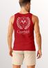 Herren Tank-Top Backprint Sunday Tennis Club Sport Retro Design Printshirt Grafikshirt Muskelshirt Neverless®preview
