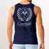 Herren Tank-Top Backprint Sunday Tennis Club Sport Retro Design Printshirt Grafikshirt Muskelshirt Neverless®preview