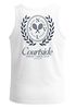 Herren Tank-Top Backprint Sunday Tennis Club Sport Retro Design Printshirt Grafikshirt Muskelshirt Neverless®preview