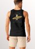 Herren Tank-Top Backprint Surfing Otter California Surf Club Sommer Fashion Streetstyle Muskelshirt Neverless®preview