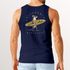 Herren Tank-Top Backprint Surfing Otter California Surf Club Sommer Fashion Streetstyle Muskelshirt Neverless®preview