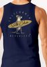 Herren Tank-Top Backprint Surfing Otter California Surf Club Sommer Fashion Streetstyle Muskelshirt Neverless®preview