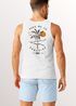 Herren Tank-Top Backprint Take me to Paradise Surf  Design Grafikshirt Sommer Muskelshirt Baumwolle Neverless®preview