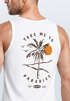 Herren Tank-Top Backprint Take me to Paradise Surf  Design Grafikshirt Sommer Muskelshirt Baumwolle Neverless®preview