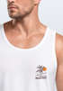 Herren Tank-Top Backprint Take me to Paradise Surf  Design Grafikshirt Sommer Muskelshirt Baumwolle Neverless®preview