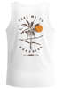 Herren Tank-Top Backprint Take me to Paradise Surf  Design Grafikshirt Sommer Muskelshirt Baumwolle Neverless®preview