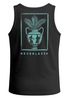 Herren Tank-Top Backprint Vase Antik Palmwedel Fashion Streetstyle Sommer Muskelshirt Neverless®preview