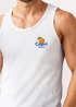 Herren Tank-Top Backprint Vintage Capri Orangen Grafikprint Fashion Streetstyle Muskelshirt Neverless®preview