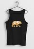 Herren Tank-Top Bär Aufdruck Grafik Outdoor Polygon Motive Printshirt Natur Fashion Streetstyle Muskelshirt Neverless®preview