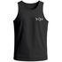 Herren Tank-Top Baumwolle Print Logo Monoline Shark Polygon Hai Printshirt Männer Sommer Fashion Muskelshirt Neverless®preview