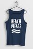 Herren Tank-Top Beach please Muskelshirt Muscle Shirt Neverless®preview