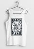 Herren Tank-Top Beach Please Surfing Surfboard Wave Welle Sommer Print Fashion Streetstyle Muskelshirt Neverless®preview