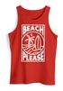 Herren Tank-Top Beach Please Surfing Surfboard Wave Welle Sommer Print Fashion Streetstyle Muskelshirt Neverless®preview